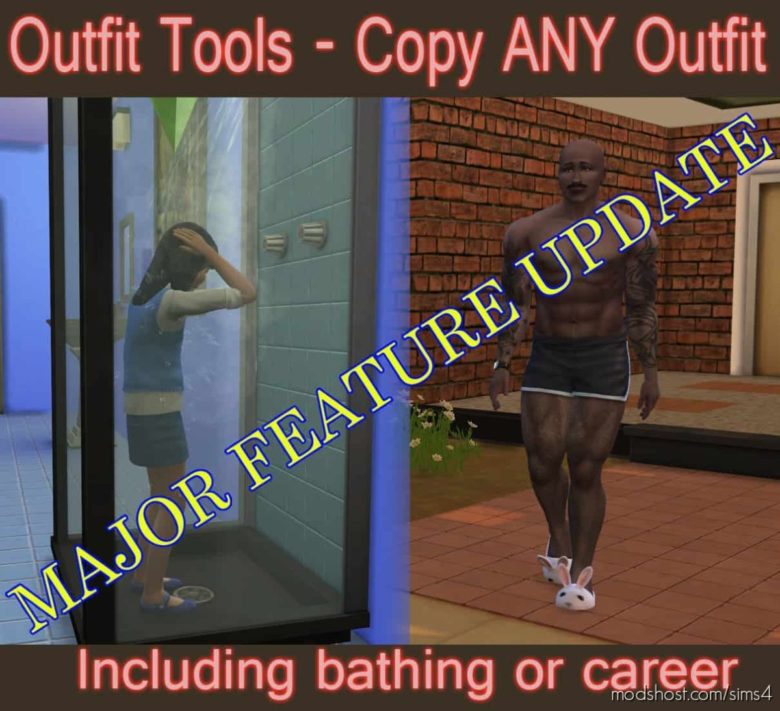 Sims 4 Mod: Outfit Tools – Copy ANY Outfit V4 (Featured)