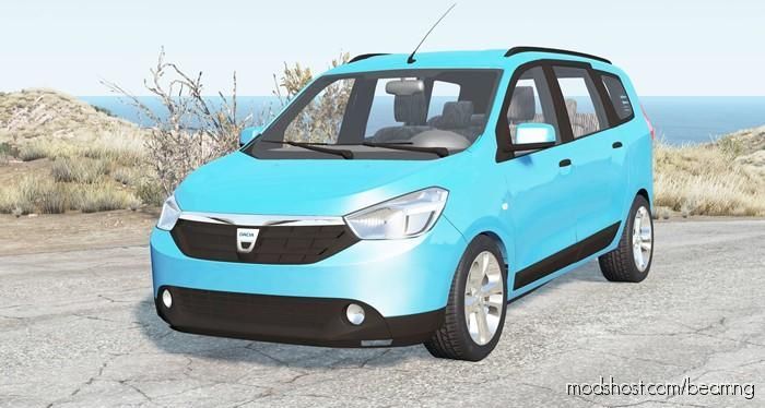 BeamNG Dacia Car Mod: Lodgy 2012 (Featured)