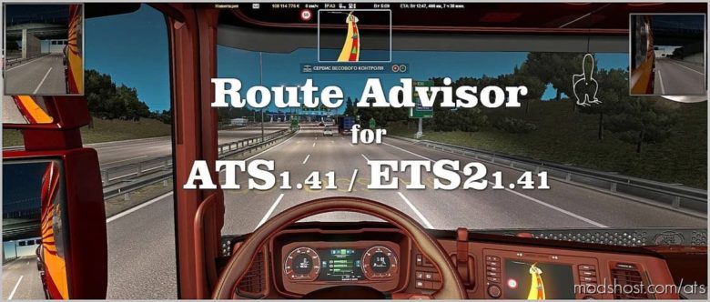 ATS Mod: Route Advisor 1.41 (Featured)