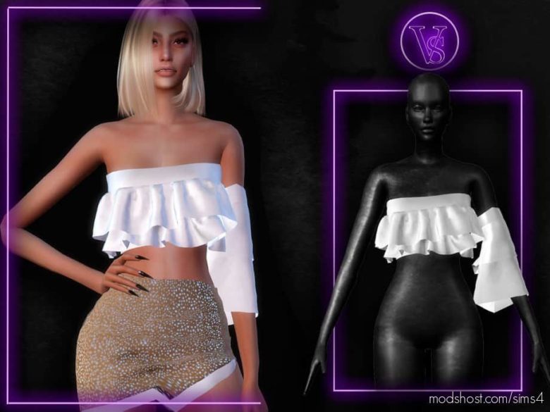 Sims 4 Clothes Mod: TOP II – Phoenix Collection (Featured)