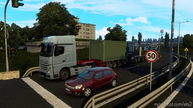 ETS2 Mod: Traffic Rework 1.40 (Featured)