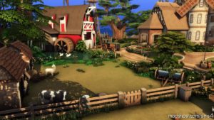 Sims 4 House Mod: Windmill Farm – NO CC (Image #10)