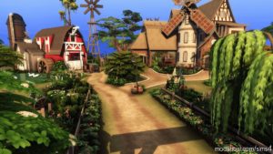 Sims 4 House Mod: Windmill Farm – NO CC (Image #11)