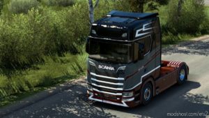 ETS2 Scania Skin Mod: Noll&Fils Scania S580 Paintjob (Image #3)