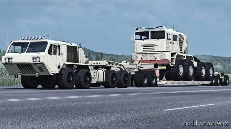 ETS2 Truck Mod: Oshkosh Defense Hemtt A4 29.07.2021 1.41.X (Featured)