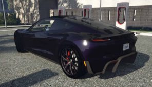 GTA 5 Tesla Vehicle Mod: 2020 Tesla Roadster (Image #2)