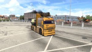 ETS2 Kamaz Truck Mod: 6460 Turbo Diesel 01.08.2021 1.41.X (Image #3)