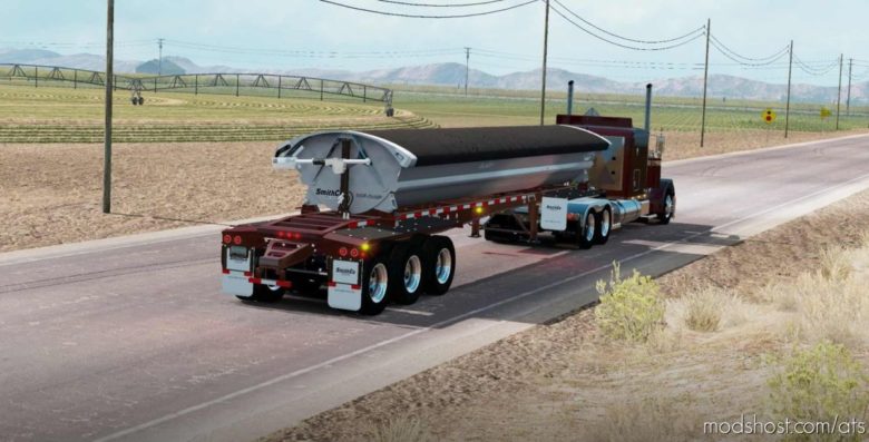 ATS Trailer Mod: Ownable Smithco Sidedump 1.41 (Featured)