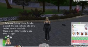 Sims 4 Mod: TS4 GT Club Limits Removed (Image #3)