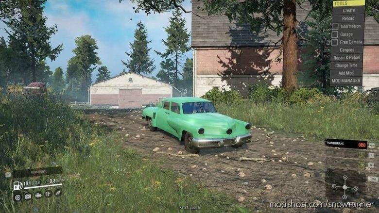 SnowRunner Car Mod: C.C.M. Tucker 48 V1.0.1 (Featured)