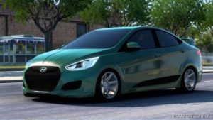 ATS Hyundai Car Mod: Accent RB 2011 V6.1 1.41 (Featured)