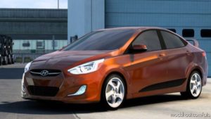 ATS Hyundai Car Mod: Accent RB 2011 V6.1 1.41 (Image #3)