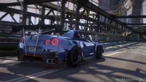 GTA 5 Nissan Vehicle Mod: 2017 Nissan GT-R R35 V2.0 (Image #4)