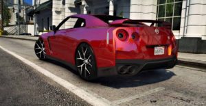 GTA 5 Nissan Vehicle Mod: 2017 Nissan GT-R R35 V2.0 (Image #7)