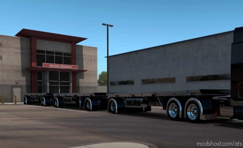 ATS Trailer Mod: Wesco HAY Tailer Custom 1.41 (Featured)