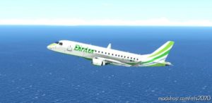 MSFS 2020 Embraer Livery Mod: Binter Canarias Embraer 175 Virtuacol (Featured)