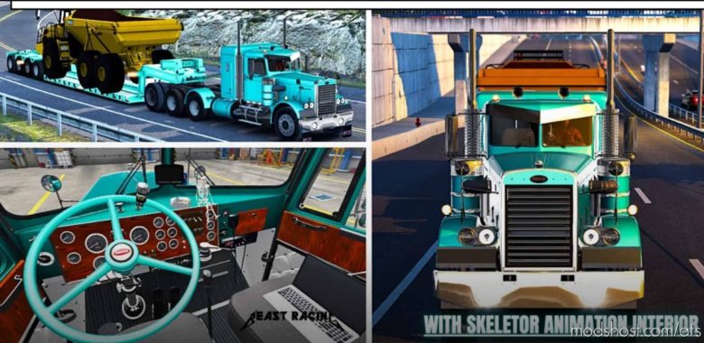 ATS Peterbilt Truck Mod: Classic Edition Of Peterbilt 281/351 MTG 1.41 (Featured)