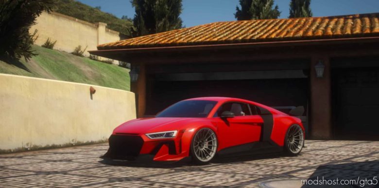 GTA 5 Audi Vehicle Mod: Hycade Audi R8 V1.1 (Featured)