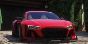 GTA 5 Audi Vehicle Mod: Hycade Audi R8 V1.1 (Image #4)