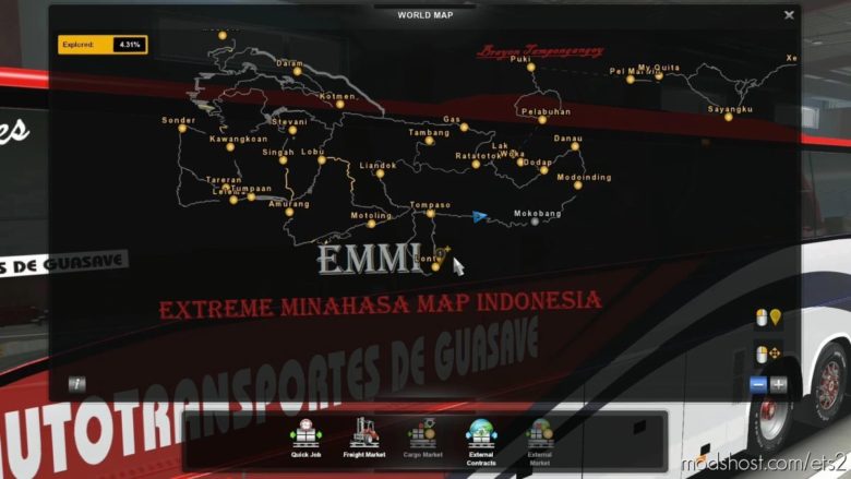 ETS2 Standalone Mod: Rework Map Emmi V3.0 By Brayen – V1.32 1.40 - 1.41.X (Featured)