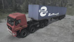 MudRunner MAZ Mod: -6516B9 8×8 Truck V30.07.21 (Featured)