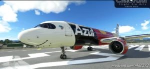 MSFS 2020 A32NX Livery Mod: A32NX Azul Linhas Aereas | Disney | Flybywire Airbus A320Neo (8K) (Featured)