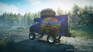 SnowRunner Vehicle Mod: Fatsquad Food Truck (Featured)