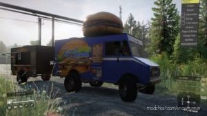 SnowRunner Vehicle Mod: Fatsquad Food Truck (Image #2)