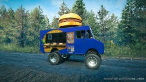 SnowRunner Vehicle Mod: Fatsquad Food Truck (Image #3)