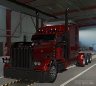 ETS2 Peterbilt Truck Mod: 389 Custom Cabin CUT 1.41.X (Featured)