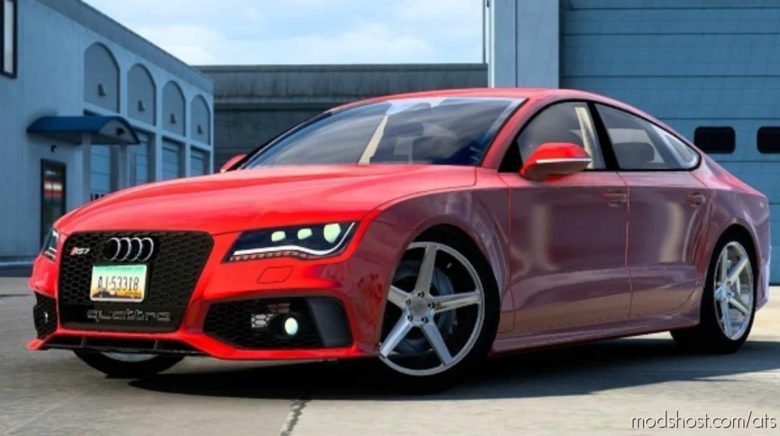 ATS Audi Car Mod: RS 7 Sportback 2013 4G8 V4 1.41 (Featured)