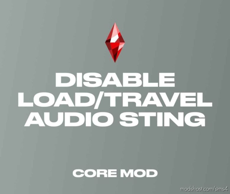 Sims 4 Mod: Disable Load/Travel Audio Sting (Featured)