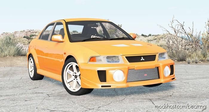 BeamNG Mitsubishi Car Mod: Lancer Evolution V (CP9A) 1998 (Featured)