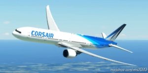 MSFS 2020 777-300ER Livery Mod: Corsair International Captainsim 777-300ER (Image #2)