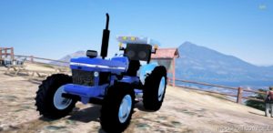 GTA 5 Vehicle Mod: Farmtrac 6069 Tractor India (Image #2)