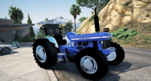 GTA 5 Vehicle Mod: Farmtrac 6069 Tractor India (Image #3)