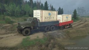 MudRunner Kraz Truck Mod: 255 Default + (Featured)