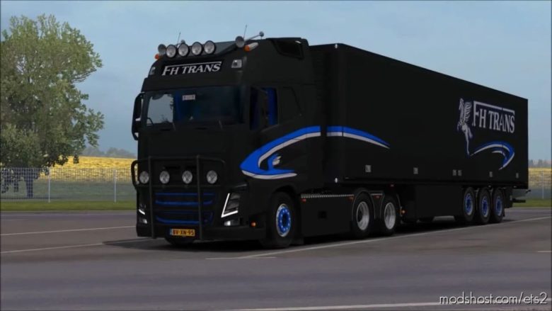 ETS2 Volvo Mod: FH Trans – Truck & Trailer – 1.41.X (Featured)