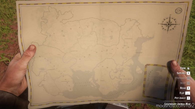 RDR2 Mod: Physical World Map (Featured)