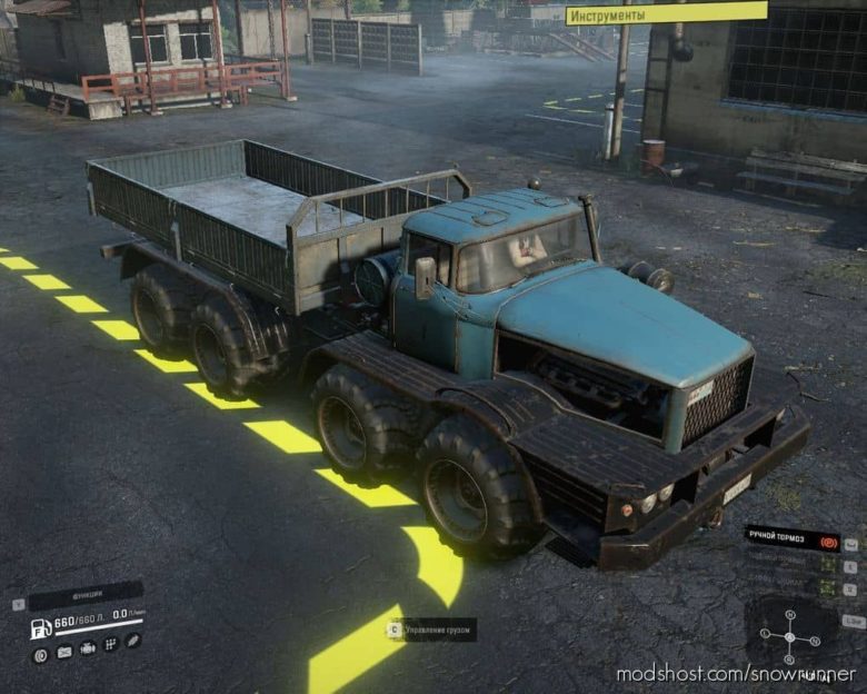 SnowRunner Truck Mod: Nami 0127 V14.2 (Featured)