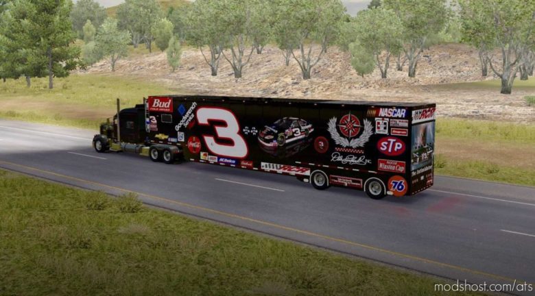 ATS Trailer Mod: Ownable Featherlite Hauler 1.41 (Featured)