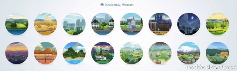 Sims 4 Mod: Empty Worlds With Custom Names (Featured)