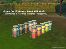 Sims 4 Mod: Portable Cooling Containers (Milk, Eggs, Prepared Foods) (Image #4)