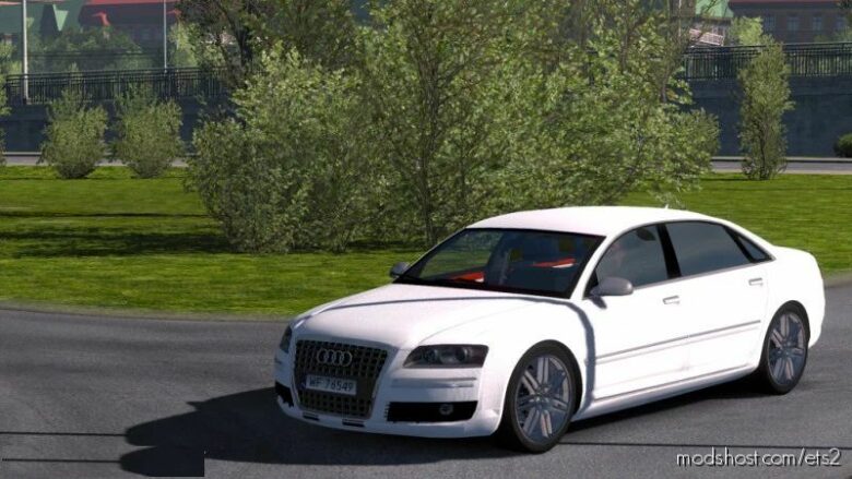 ETS2 Audi Car Mod: A8 D3 V4 1.41.X (Featured)