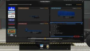 ETS2 Kamaz Truck Mod: Pack + Trailers Pack 1.40 (Image #3)