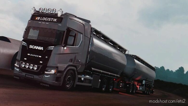 ETS2 Feldbinder Trailer Mod: KIP Rigid Addon For Tandem Addon By Kast V1.6.1 1.41.X (Featured)