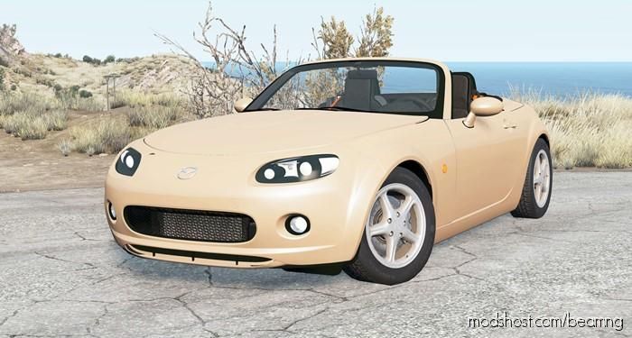 BeamNG Mazda Car Mod: MX-5 Roadster (NC1) 2005 (Featured)