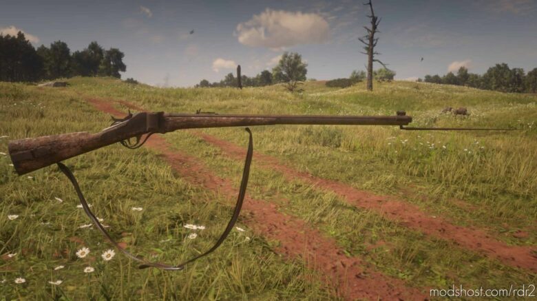 RDR2 Weapon Mod: Buffalo Sharps Rifle (Featured)