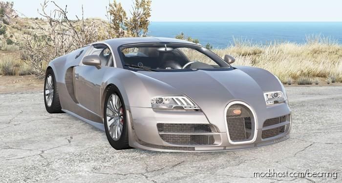 BeamNG Bugatti Car Mod: Veyron 16.4 Super Sport 2010 V1.2 (Featured)