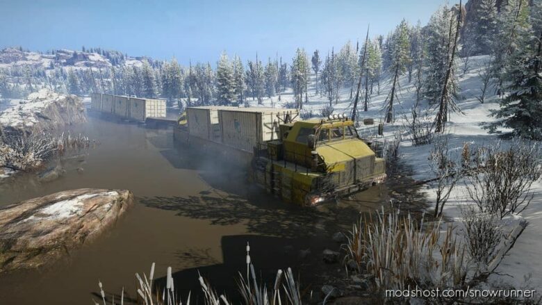 SnowRunner MAZ Truck Mod: la Model 7907 V0.1.0 (Featured)